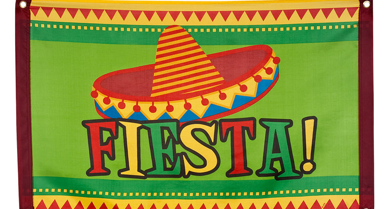 Boland Polyester vlag 'Fiesta!'