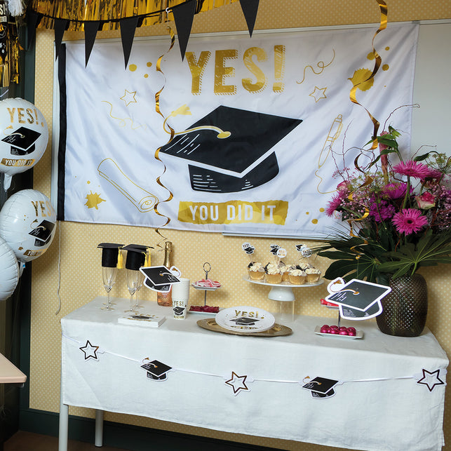 Boland Polyester vlag 'Yes you did it'