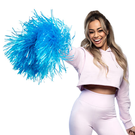 Boland Pompom deluxe blauw