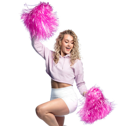 Boland Pompom deluxe roze