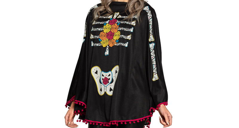 Boland Poncho Day of the Dead