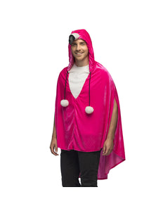 Boland Poncho Flamingo