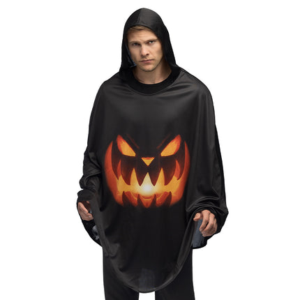 Boland Poncho Pumpkin