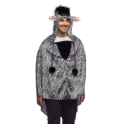Boland Poncho Zebra