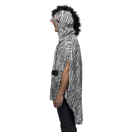 Boland Poncho Zebra