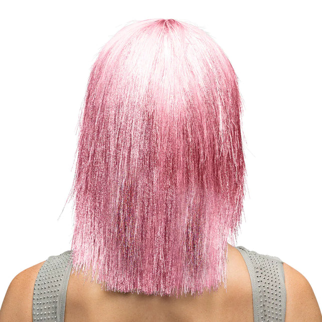 Boland Pruik Crazy roze