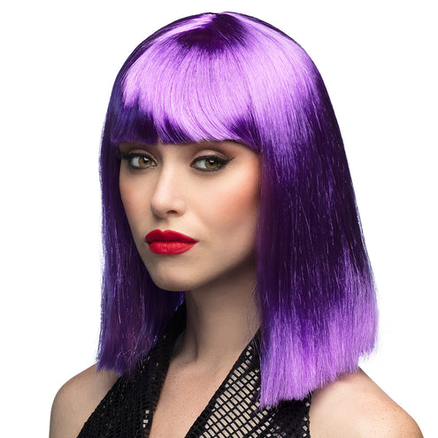 Boland Pruik Dance neon paars