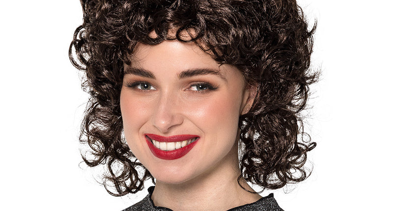 Pruik Elegance bruin