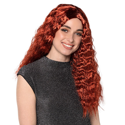 Pruik Ginger Grace rood