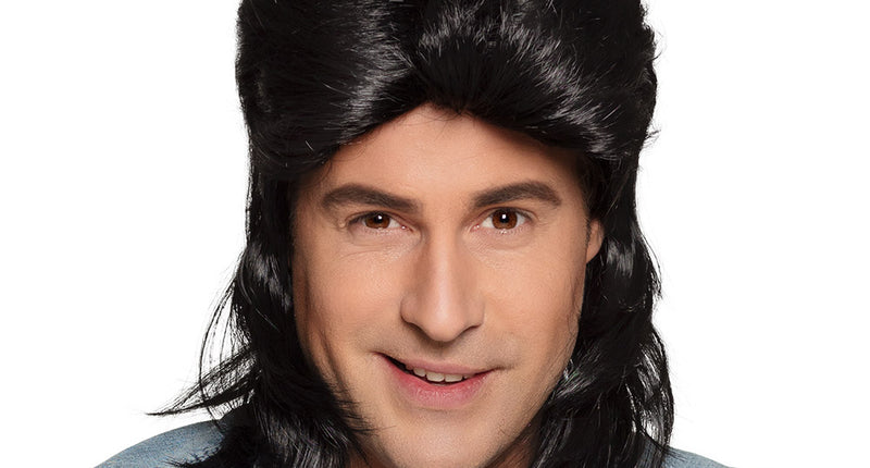 Boland Pruik Jimmy zwart met matje