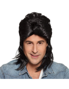 Boland Pruik Jimmy zwart met matje