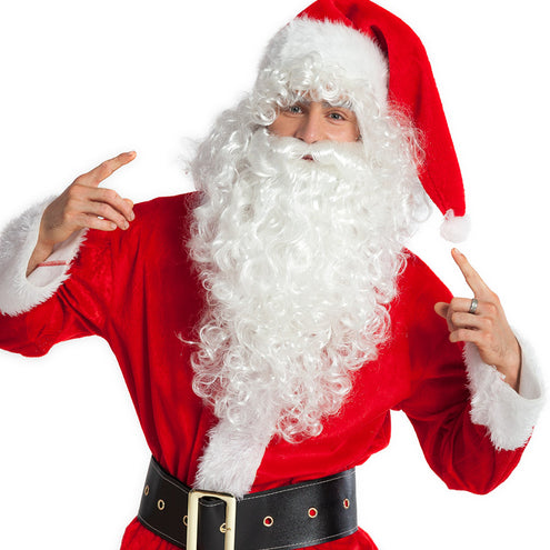 Boland Pruik Kerstman met lange baard