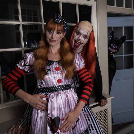 Boland Pruik Killer clown kaal hoofd