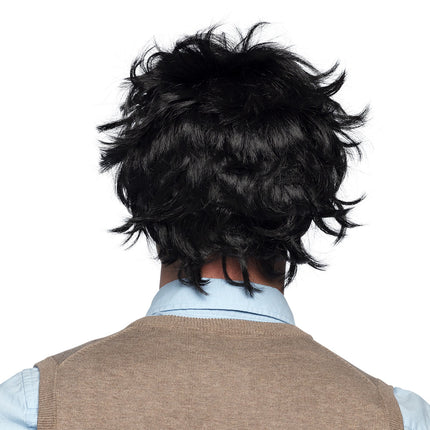 Boland Pruik Nerd zwart PIx2