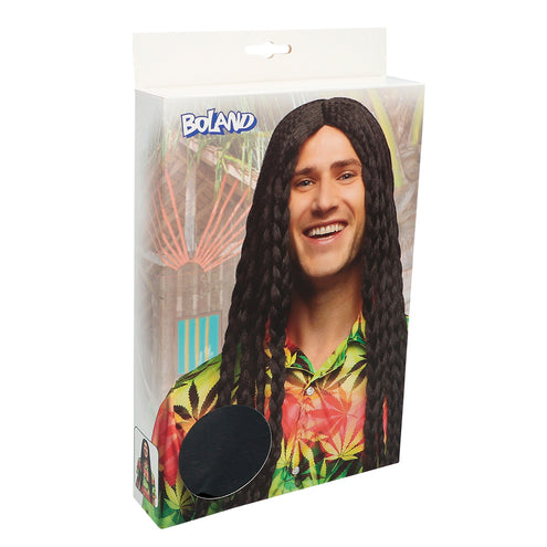 Boland Pruik Soul rebel lang zwart