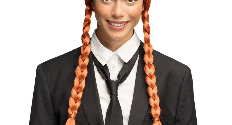 Pruik Stalker oranje