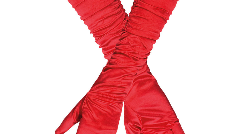 Boland Rode handschoenen elleboog Hollywood