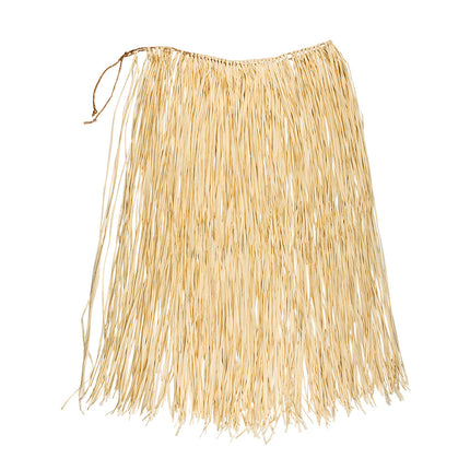 Boland Rokje Hawaii Raffia lang