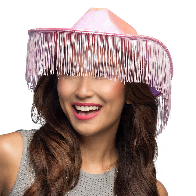 Boland Roze cowboyhoed franjes Fabulous