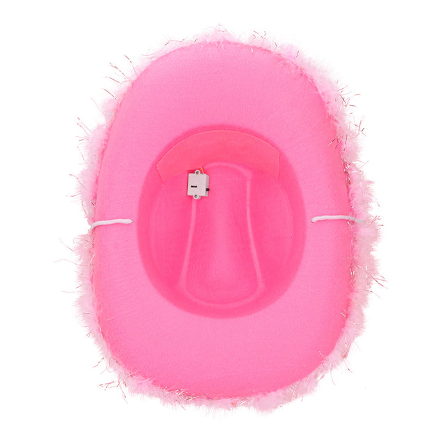 Boland Roze LED hoed Blush bandit (met verlichting)