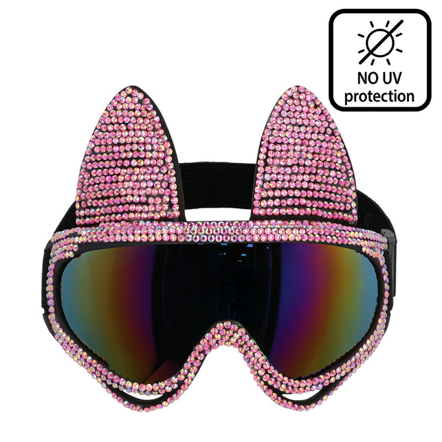 Boland Roze party skibril Glam cat (apres-ski)