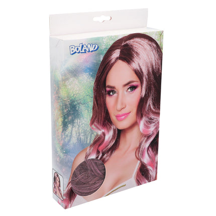 Boland Roze pruik Fay