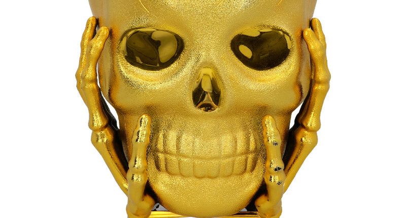 Boland Schaal Golden skull