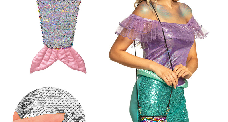 Boland Schoudertasje Zeemeerminnenstaart