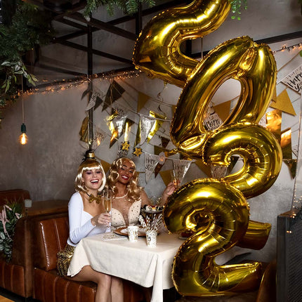 Boland Set 10 papieren bekertjes 'Happy new year'