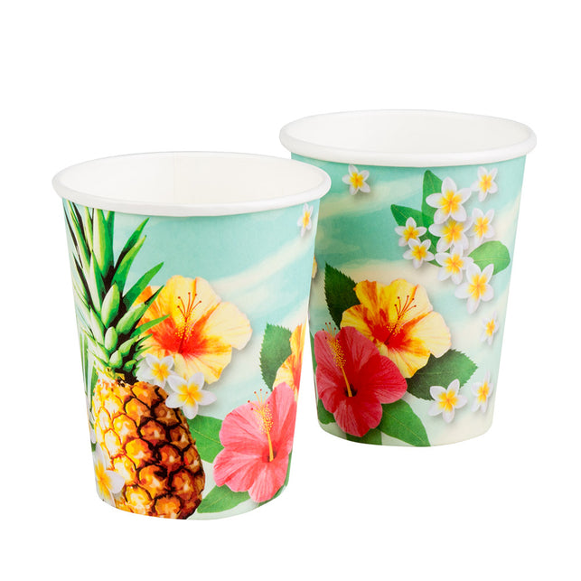 Boland Set 10 papieren bekertjes Paradise