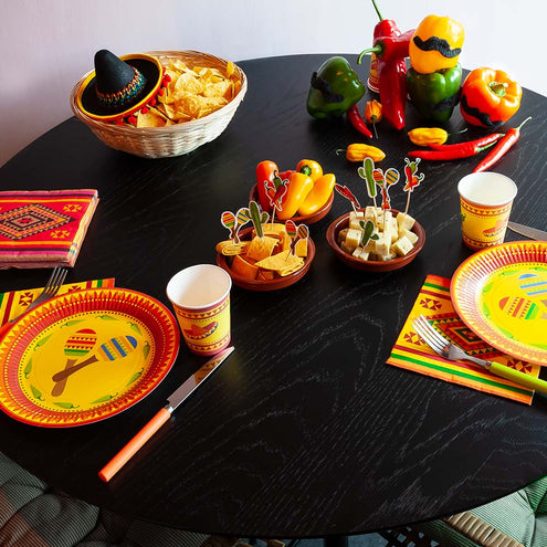 Boland Set 10 papieren bordjes Mexico