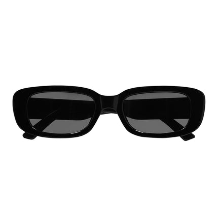 Boland Set 2 partybrillen Techno zwart/roze