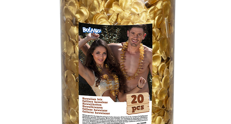 Boland Set 20 hawaiikransen goud