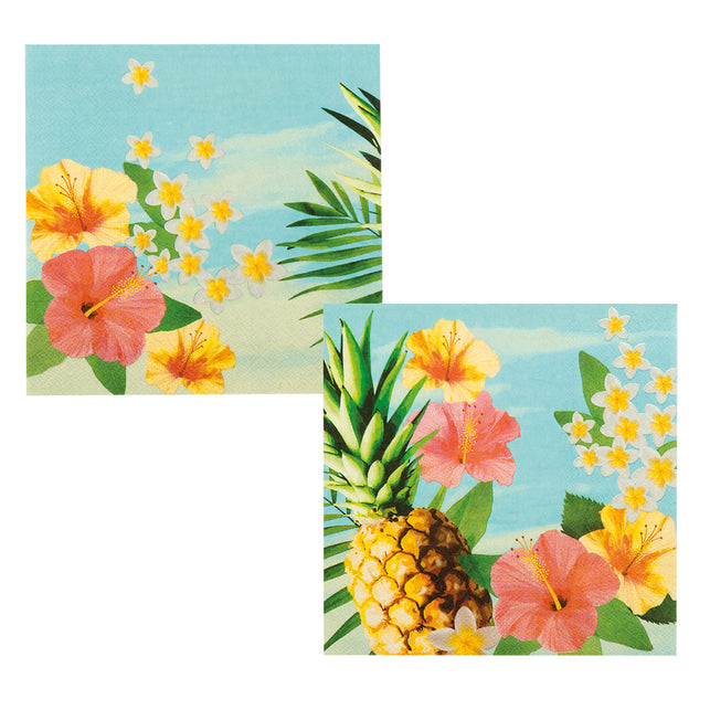 Boland Set 20 papieren servetten Paradise