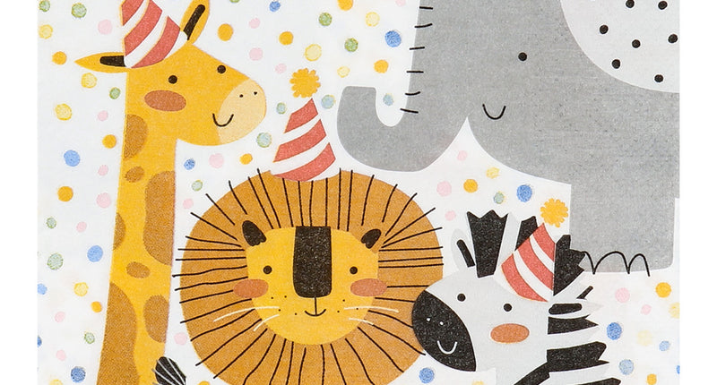 Boland Set 20 papieren servetten Safari