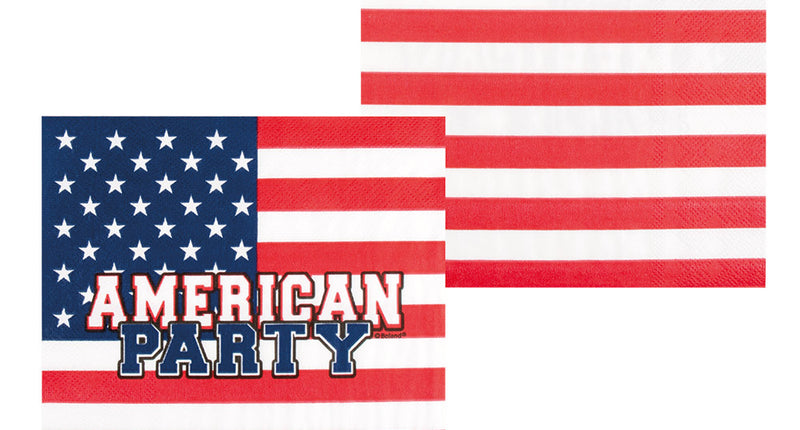 Boland Set 20 papieren servetten USA