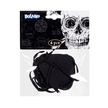 Boland Set 4 ooglapjes Piraat