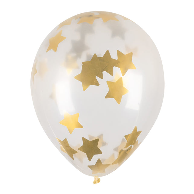 Boland Set 5 latex confettiballonnen Eid Mubarak
