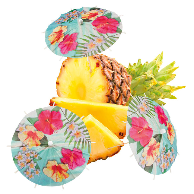 Boland Set 6 cocktailparasols Paradise