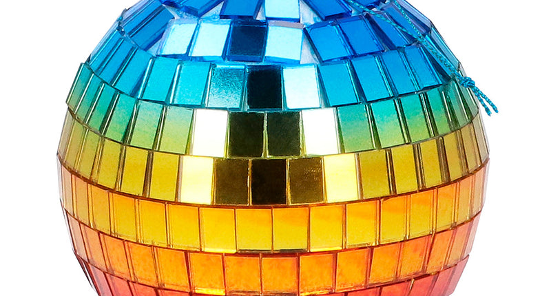 Boland Set 6 discoballen (XS) regenboog