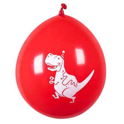 Boland Set 6 latex ballonnen Dino party