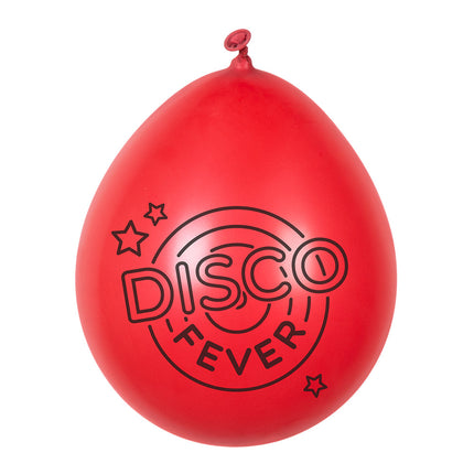 Boland Set 6 latex ballonnen 'Disco fever'