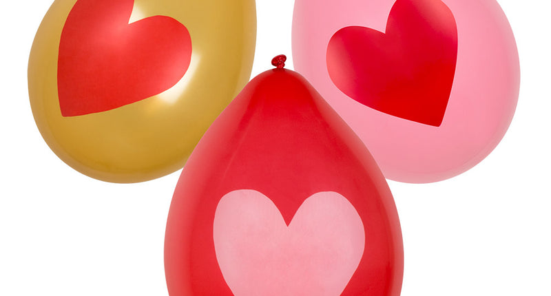 Boland Set 6 latex ballonnen Liefde