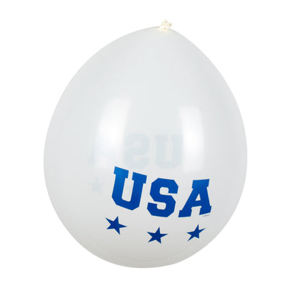 Boland Set 6 latex ballonnen 'USA'