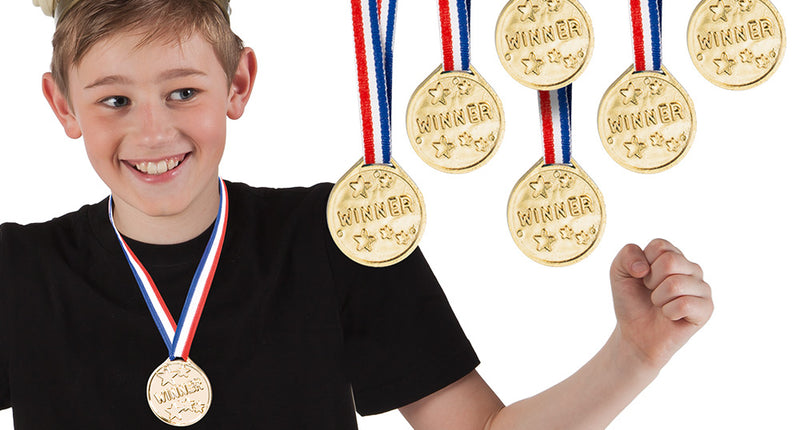 Boland Set 6 medailles 'Winner'