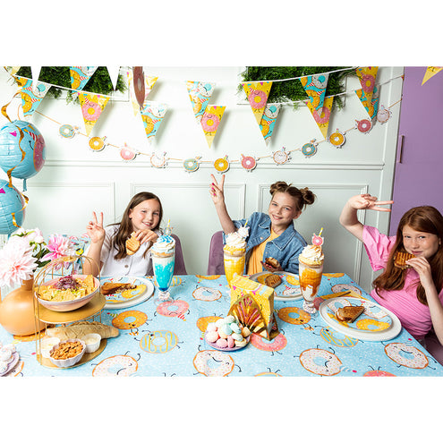 Boland Set 8 papieren bordjes Donut