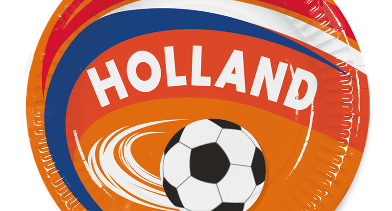 Boland Set 8 papieren bordjes 'Holland'