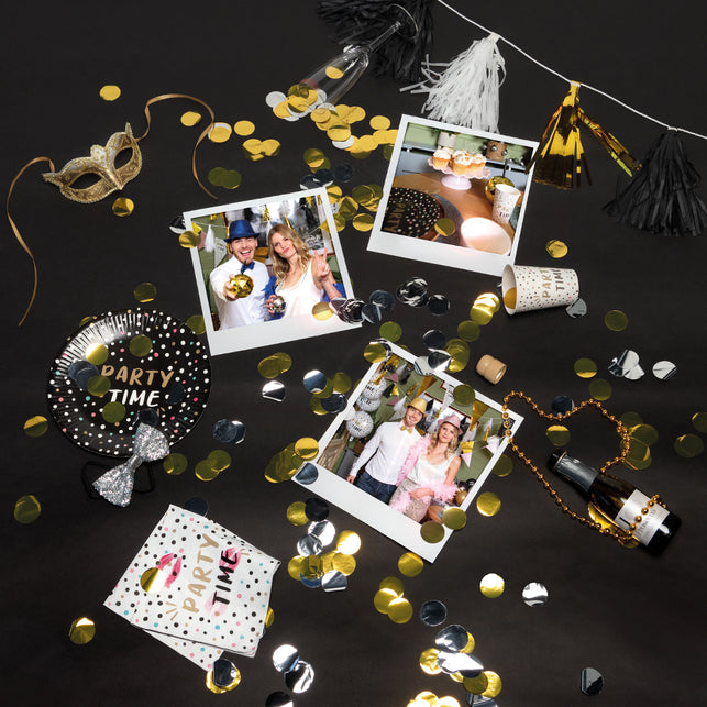 Boland Set 8 papieren bordjes 'Party time'