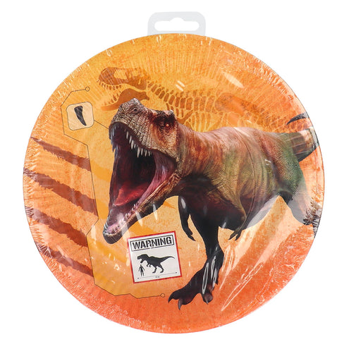 Boland Set 8 papieren bordjes T-rex