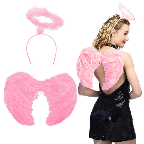 Boland Set Engel promo lichtroze